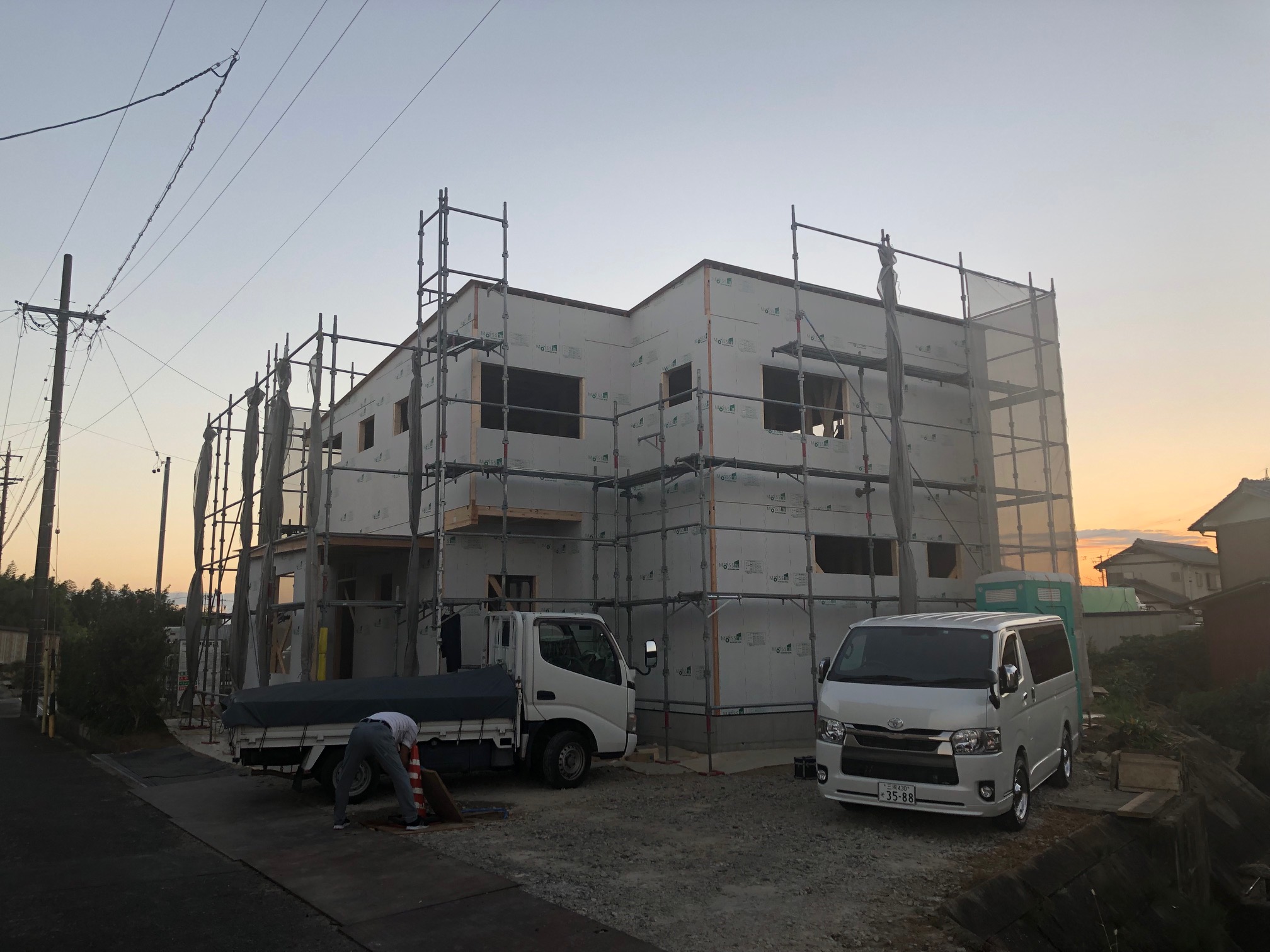 上棟　in 高浜市