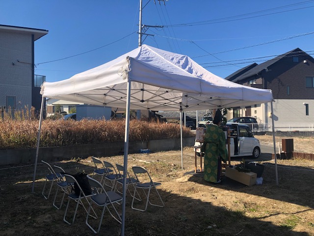 地鎮祭　in常滑市